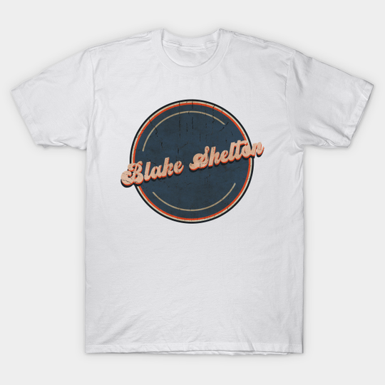 circle retro Blake Shelton - Blake Shelton - T-Shirt