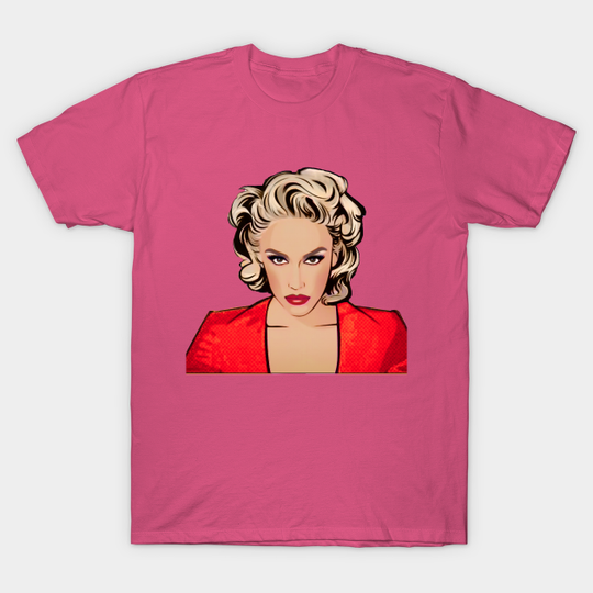 Gwen Stefani Ska Singer Voice Pop Art - Gwen Stefani - T-Shirt