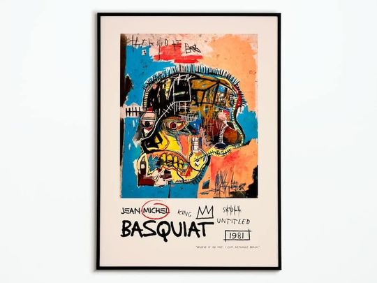 Jean Michel Basquiat 1981 Poster