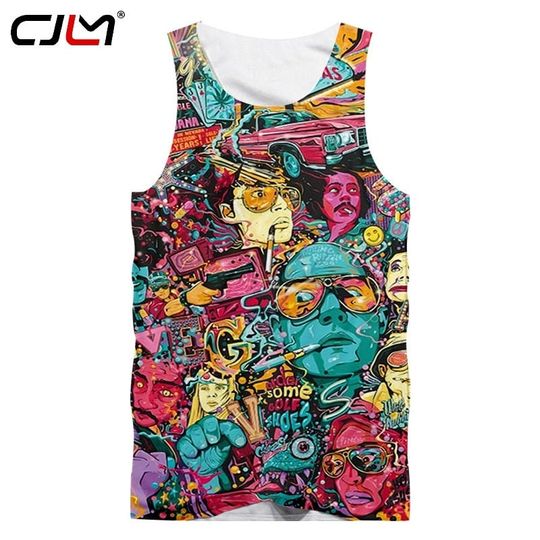 Fear and Loathing 3D Tank Top