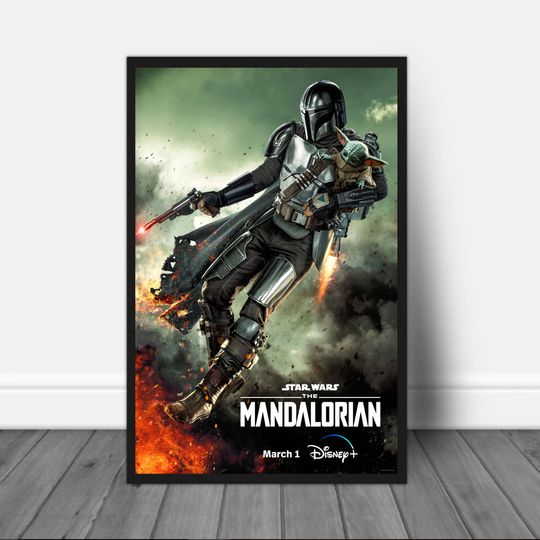 The Mandalorian season 3 Poster, The Mandalorian 2023 Poster