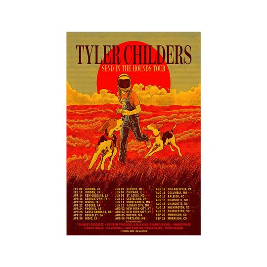 2023 Tyler Childers Tour Poster