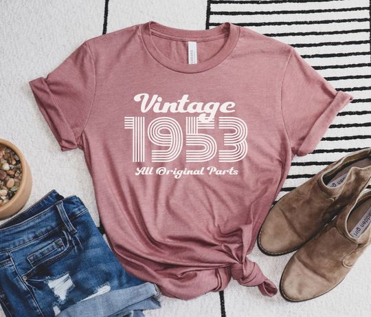 70th Birthday Gift, 70th Birthday Shirt, Vintage T-Shirt