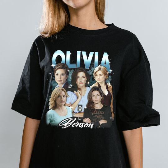 Olivia Benson Vintage T-Shirt, Olivia Benson Shirt, Olivia Benson T-Shirt