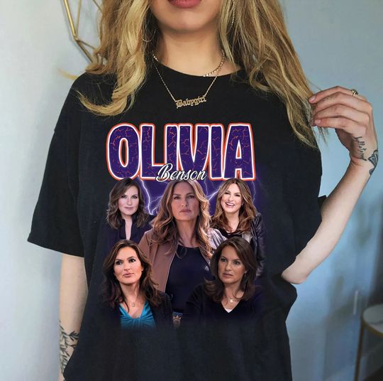 Olivia Benson T-shirt, Olivia Benson Shirt, ELLIOT Stabler Law And Order T-Shirt