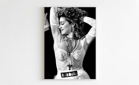 Madonna Like a Virgin Poster