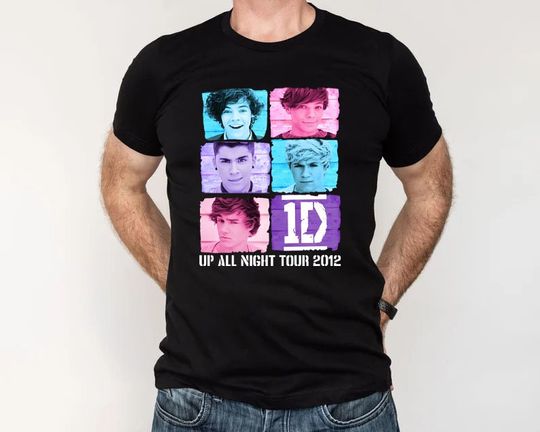 UP All Night Tour Shirt 2012, Harry Shirt