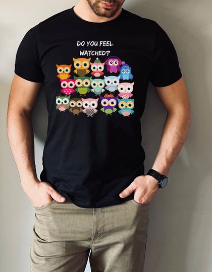 Cute colorful funny owl tshirt for more than just owl lovers