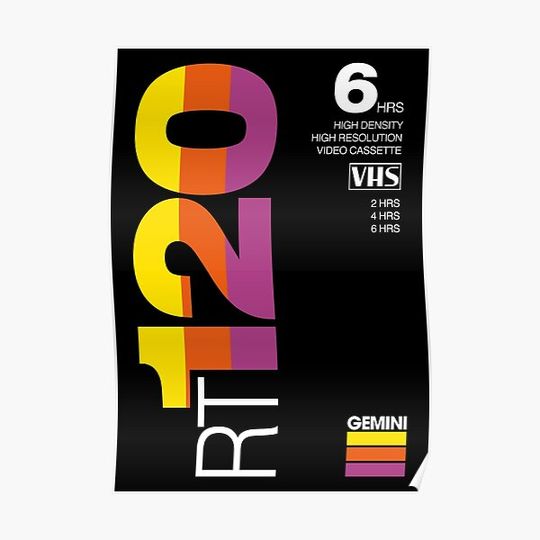 VHS#22 Premium Matte Vertical Poster