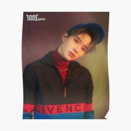 NCT U BOSS Jungwoo Premium Matte Vertical Poster