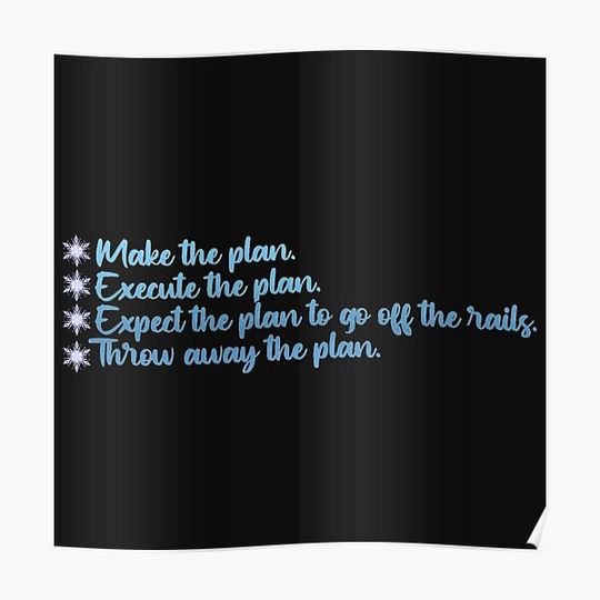 Snart Plan Quote (The Flash)- GRADIENT Premium Matte Vertical Poster