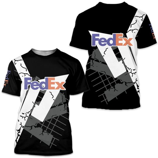 FedEx guaranteed delivery T-shirt 3d gift for Delivery Driver