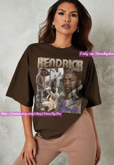 Kendrick Lamar Inspired Graphic Tee Vintage Style T-shirt