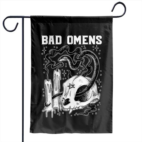Bad Omens Band Hannya 2023 Garden Flags, A Tour Of The Concrete Jungle Tour 2023 Garden Flags