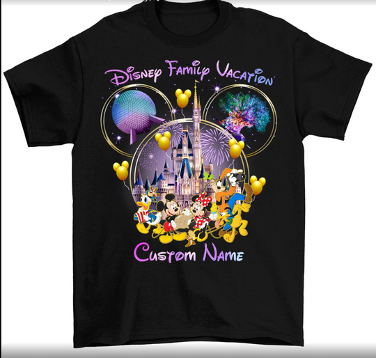 Personalized Disney Family Vacation 2023 Shirt