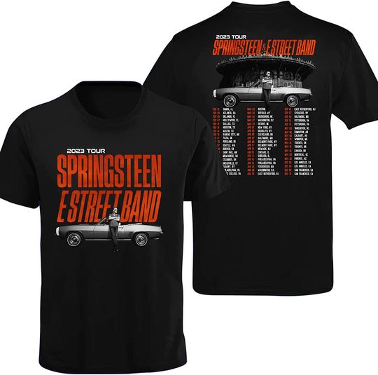 Bruces Springsteen Shirt 2023 Tour Springsteens