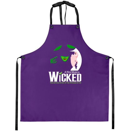 Wicked Broadway Musical Aprons