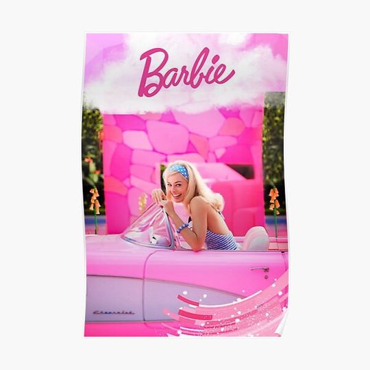 Barbie movie Premium Matte Vertical Poster