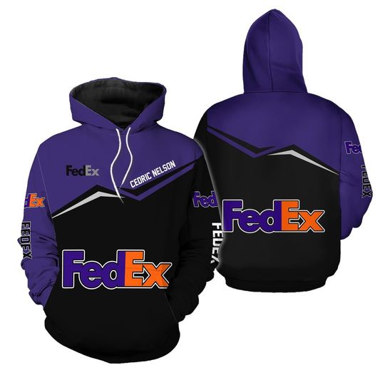 Custom Name FedEx Ground Hoodies 3D