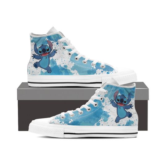 Stitch Colorful Disney Sneakers