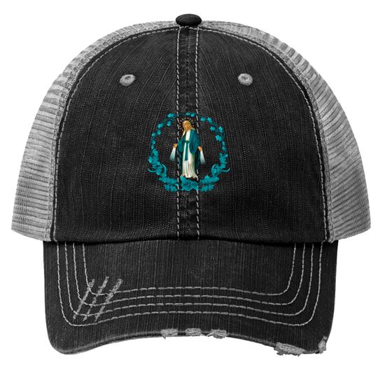 Our Lady of Grace, Miraculous Medal Trucker Hats