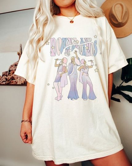 Donna and the Dynamos Pastel Dancing Queens shirt