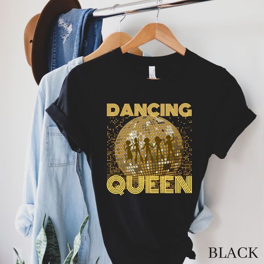 d.ancing q.ueen Tshirt,  70s 80s 90s Vintage Tshirts, Boogie T-shirt, Retro Tshirt, Disco Queen Tshirt