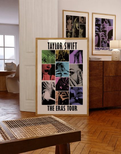 Taylor Midnights Tour Poster, Eras Poster