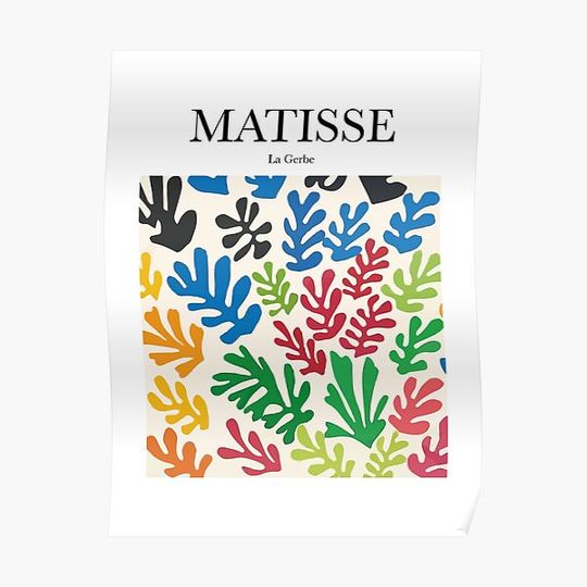 Matisse - La Gerbe Premium Matte Vertical Poster