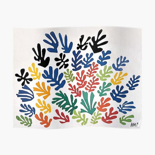 Henri Matisse - La gerbe Premium Matte Vertical Poster