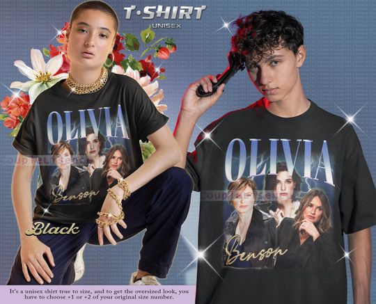 Vintage Olivia Benson T-shirt, Olivia Benson Merch Gift