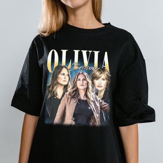 Olivia Benson Vintage T-Shirt, Olivia Benson Shirt, Olivia Benson Gift