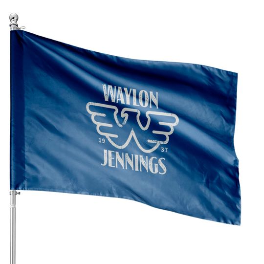 Waylon Jennings House Flags