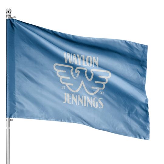 Waylon Jennings House Flags