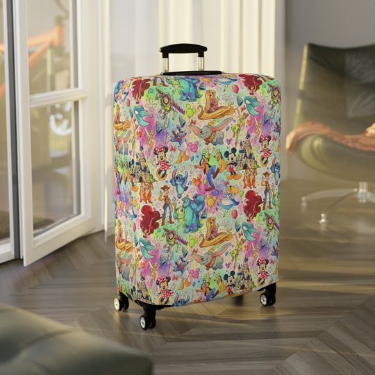 Favorite Disney Characters Luggage Cover