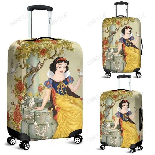 Snow White Disney Luggage Cover, Suitcase Protectors, Princess Gift