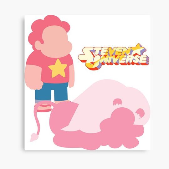 Steven Universe and Lion Canvas