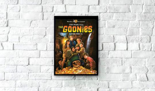 The Goonies Movie Poster, Vintage Movie Poster