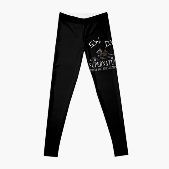 Limited Edition Supernatural Family dont end with Blood Season 15S Leggings