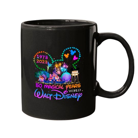 Walt Disneyworld 50th Anniversary Mugs