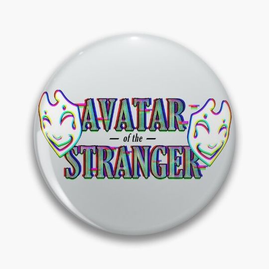 Avatar of the Stranger Pin Button