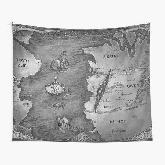 The Grisha Trilogy Map Tapestry