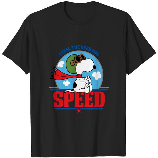 Need for Speed - Snoopy - T-Shirts