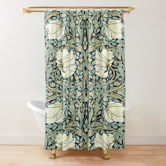 William Morris - pimpernel Shower Curtain