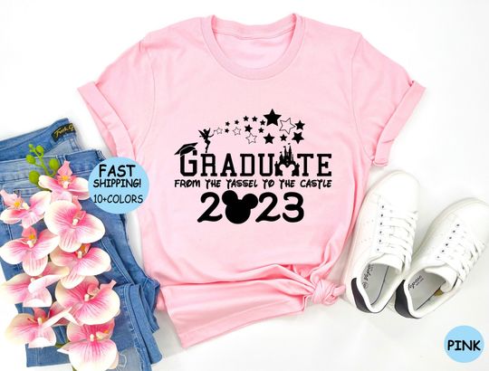 Disney Graduate 2023 Shirt, Disney Graduation T Shirt, Class of 2023,Senior Shirt