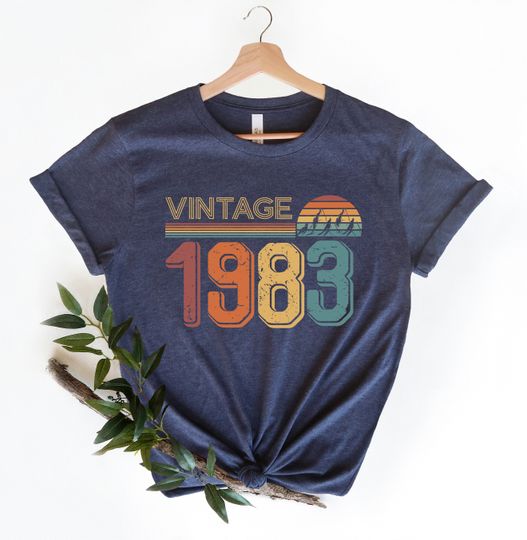 1983 Vintage Shirt, 1983 Birthday Shirt, 40th Birthday Gift, 40th Birthday Gift Shirt, 1983 Vintage Tee, 1983 Retro Shirt