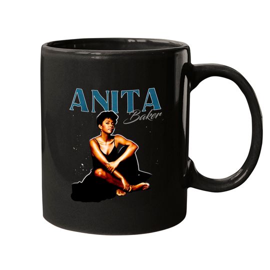 Anita Baker 1988 Vintage Mugs, Retro Vintage Mugs, Anita Baker Clothing