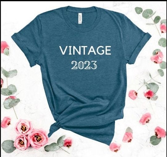 Custom 20th birthday shirt, vintage 2023 Birthday Shirt, Personalized shirt, custom Birthday Shirts, 20th birthday shirts for women and man