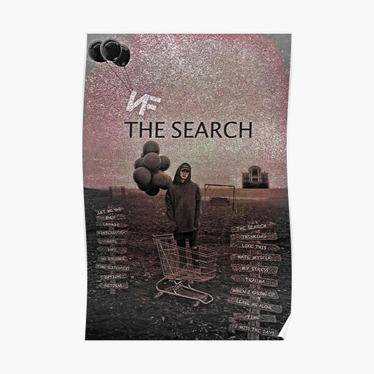 NF - The Search Premium Matte Vertical Poster