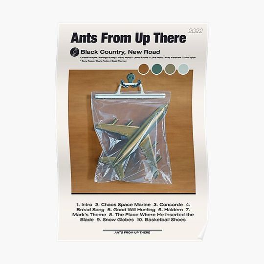 ANTS FROM UP THERE ✅ Black Country New Road poster Premium Matte Vertical Poster